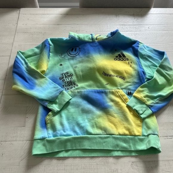 Adidas Optimist Tie-Dye Hoodie - Picture 3 of 5
